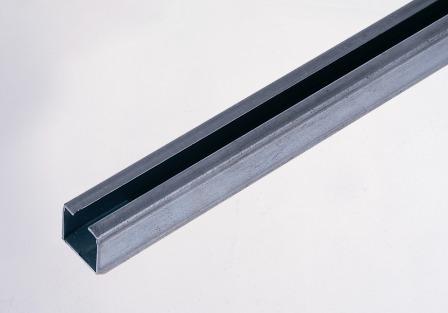 C-Profil, 40x40x2,5 mm  C-Profil,  3 m lang