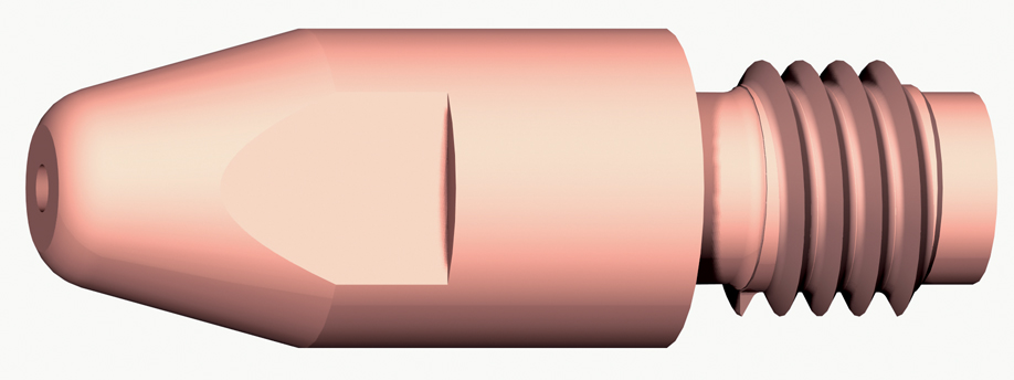 Stromdüse D=0,8 mm, M8x30 mm, E-Cu (Alu)
